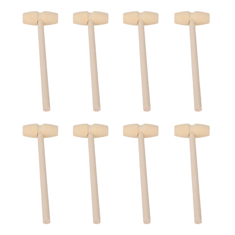 Kitchen Gadgets & Toys - F9 30pcs Mini Wooden Hammer Kids