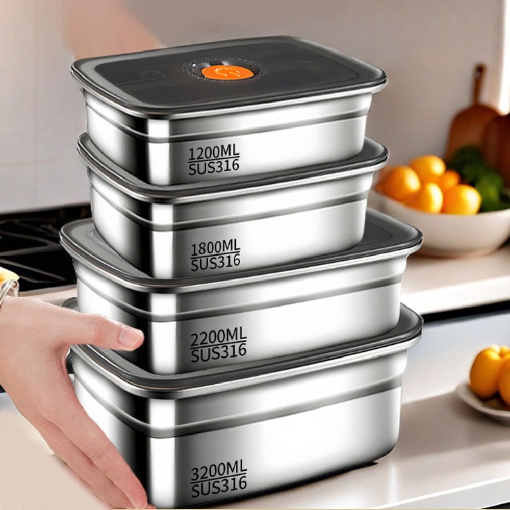 Kitchen Gadgets List - Stainless Steel Lunch Box Bento Box