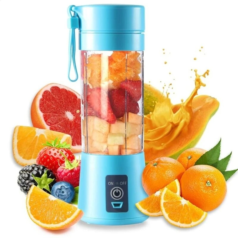 Kitchen Gadgets Juicer - Portable Mini Blender For Shakes Rechargeable
