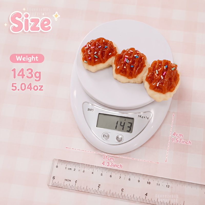 Kitchen Gadgets & Toys - Fried Donut Skewer Taba Squishies, Pretend