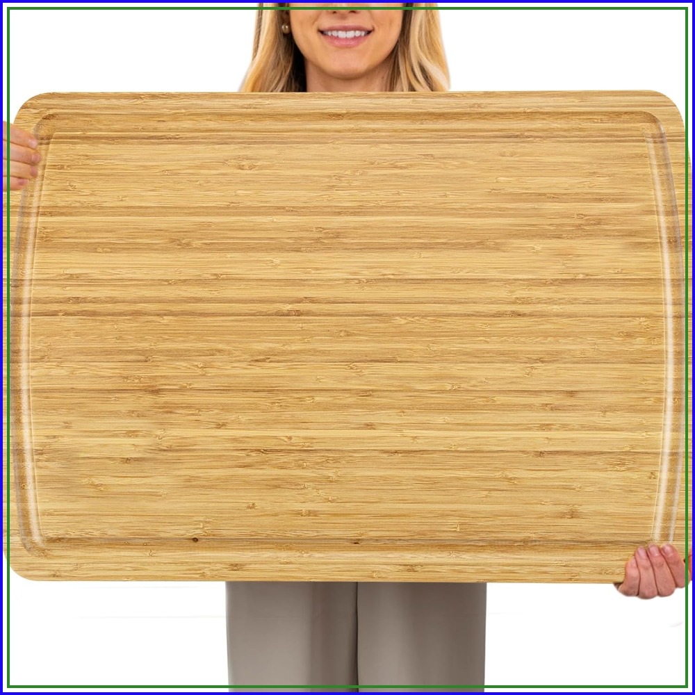 76 cm Extra Large Bamboo Cutti - Bamboo Cutting Board reseña y precio