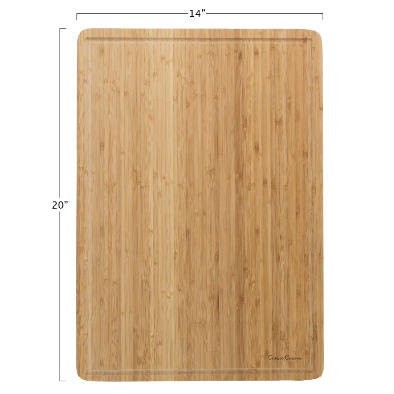 Extra-Large Bamboo Cutting/Ser - Bamboo Cutting Board reseña y precio