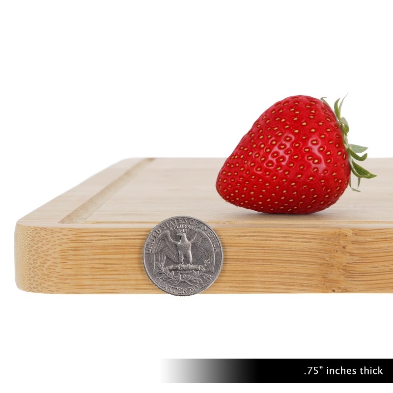 Extra-Large Bamboo Cutting/Ser - Bamboo Cutting Board reseña y precio
