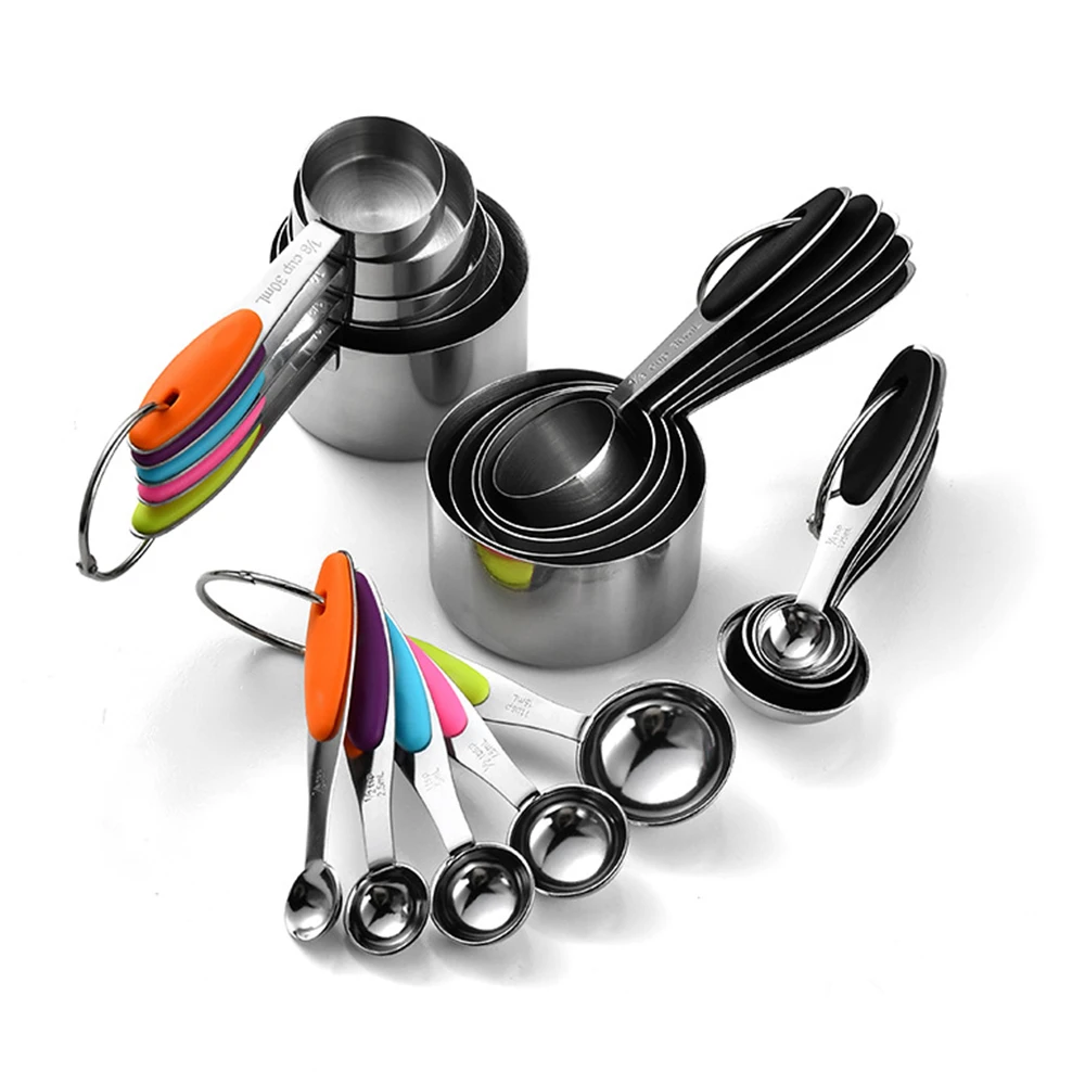 5/10Pcs Stainless Steel Measur - Kitchen Gadgets List reseña y precio