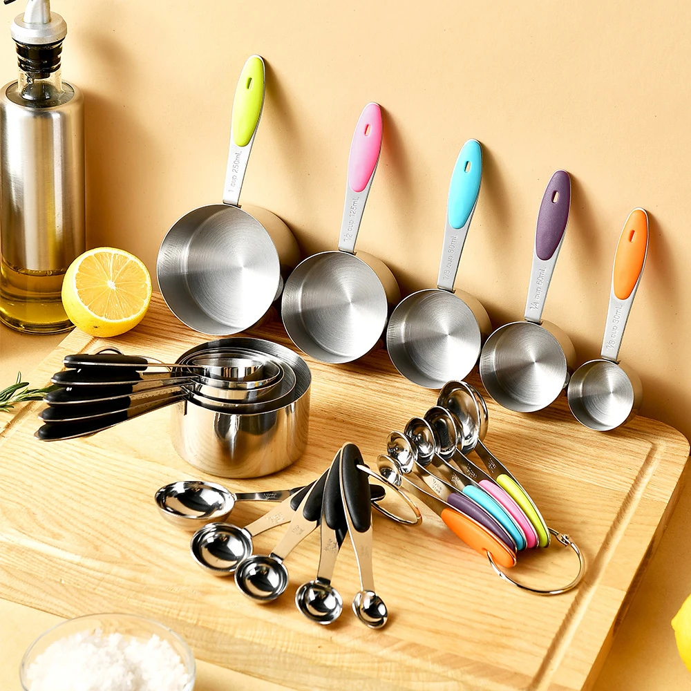 5/10Pcs Stainless Steel Measur - Kitchen Gadgets List reseña y precio