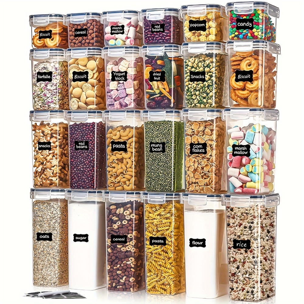 24Pcs Food Storage Containers  - Kitchen Gadgets Worth Buying reseña y precio