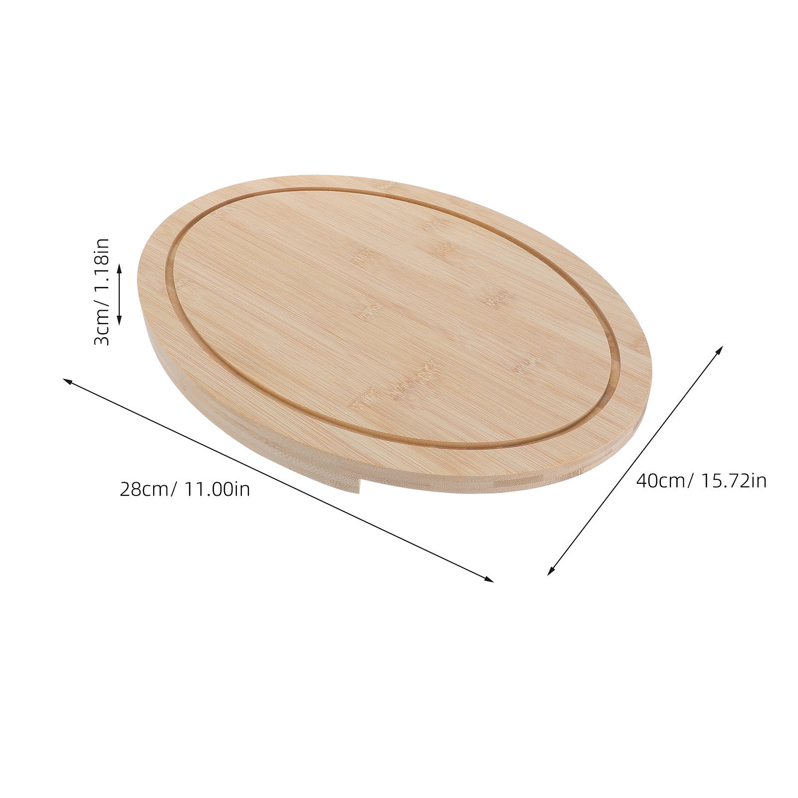 Bamboo Corner Cutting Board fo - Bamboo Cutting Board reseña y precio