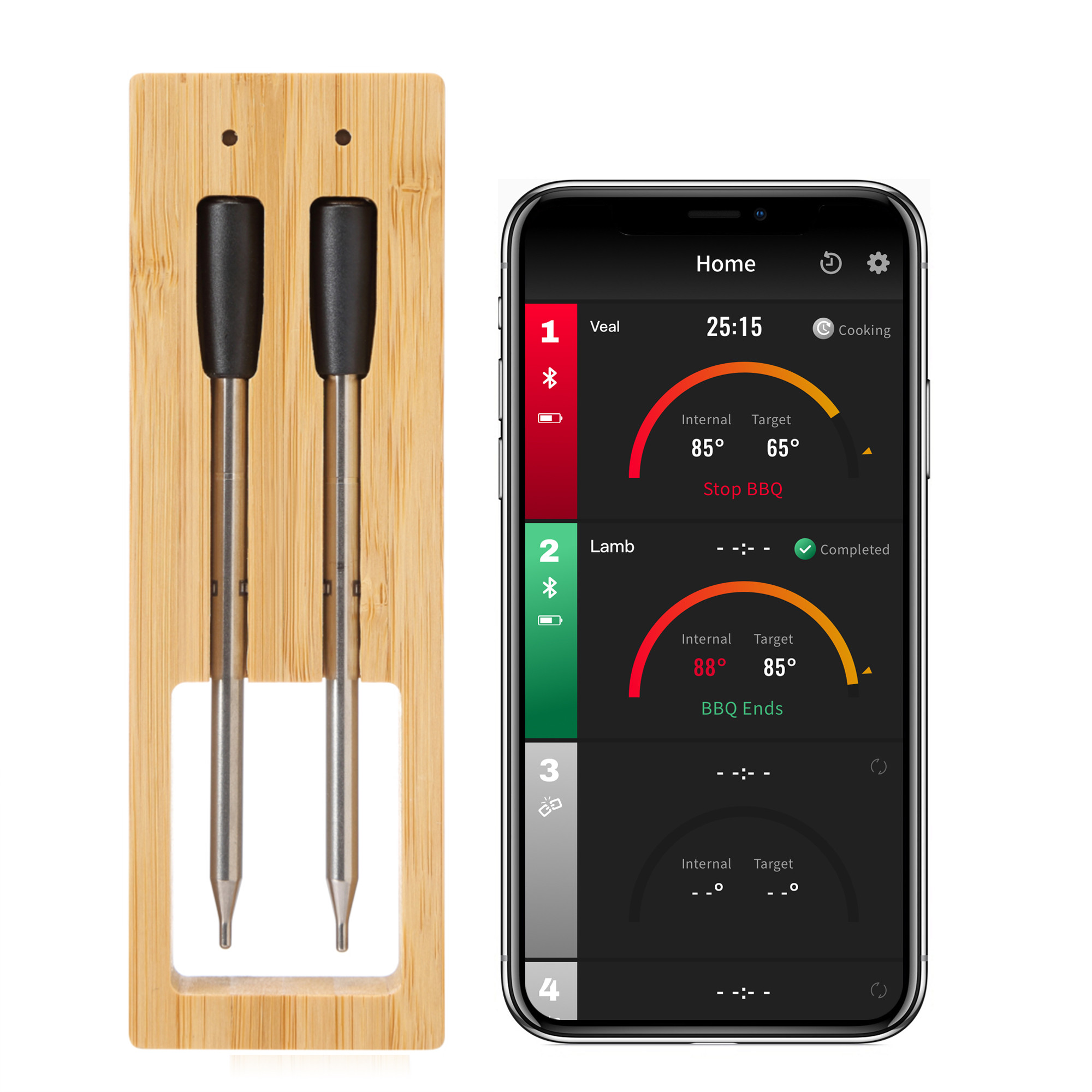 Newest Wireless Meat Food Ther - Kitchen Gadgets List reseña y precio