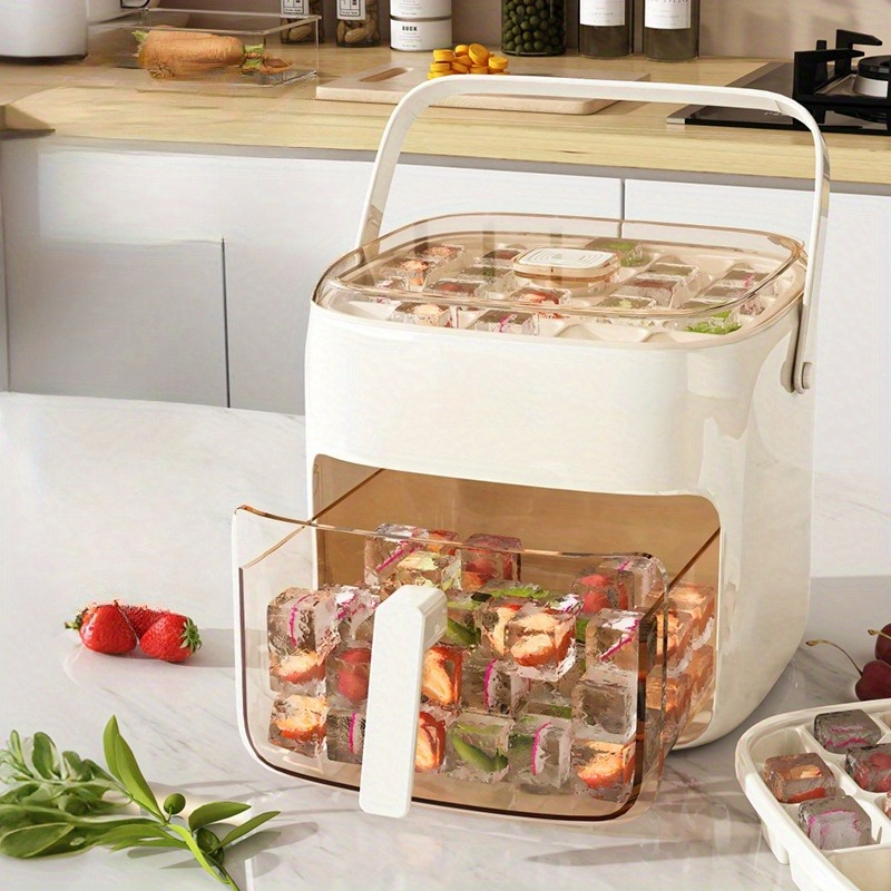 48-Cube Ice Maker with Easy-Pr - Kitchen Gadgets Essential reseña y precio