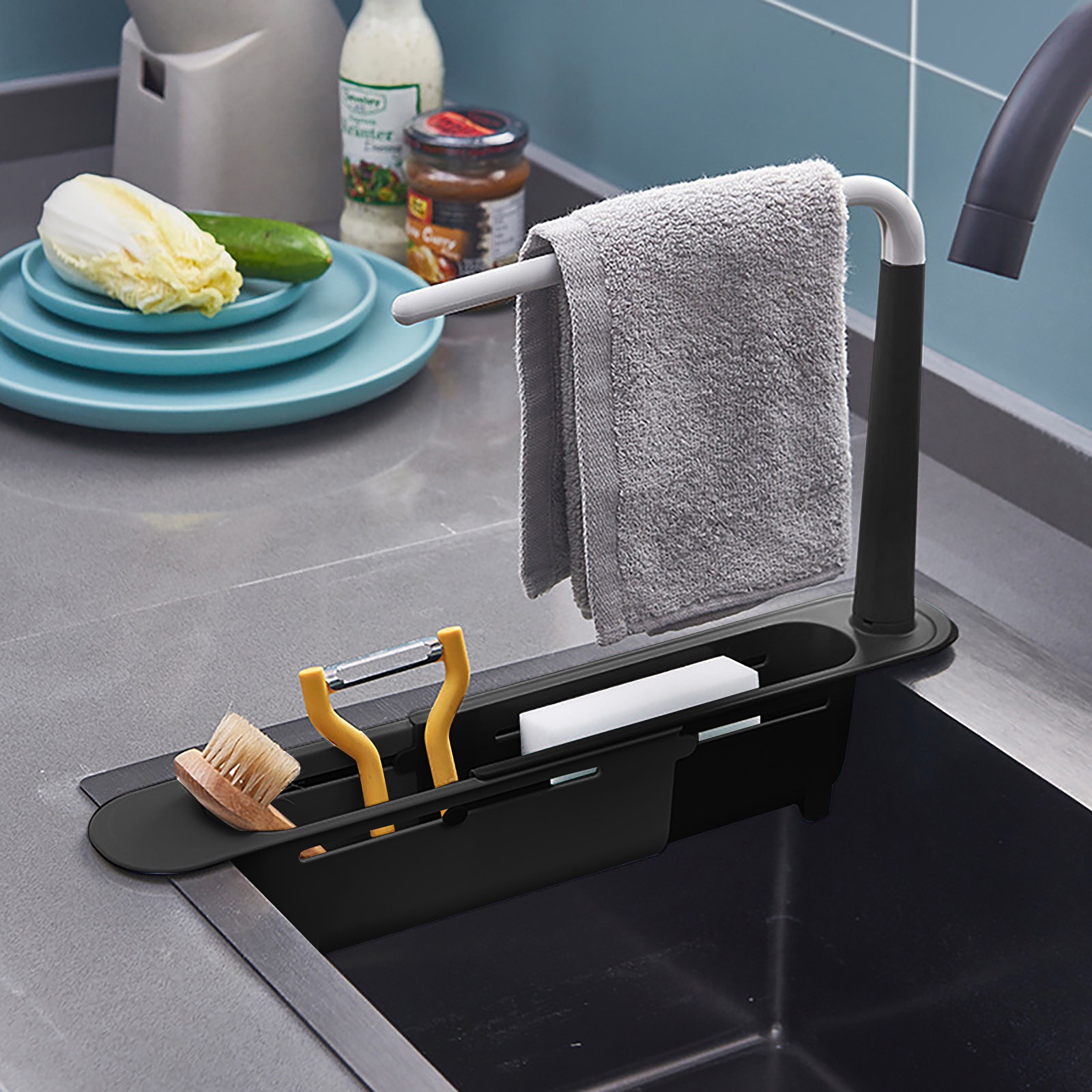 elescopic Sink Shelf Drainer R - Kitchen Gadgets List reseña y precio