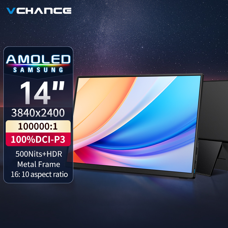 VCHANCE 14'' Portable Oled Mon - Kitchen Gadgets Videos reseña y precio