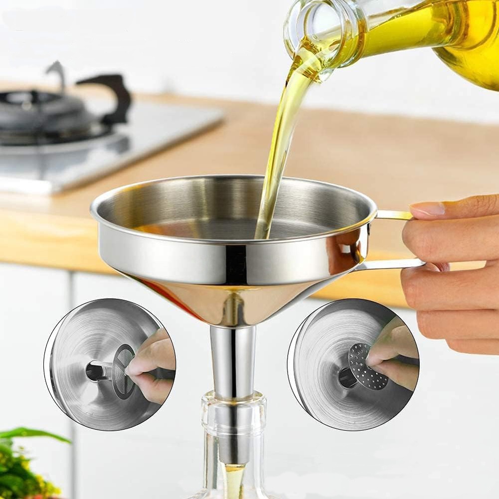 1Pc Stainless Steel Cooking Oi - Kitchen Gadgets Worth Buying reseña y precio