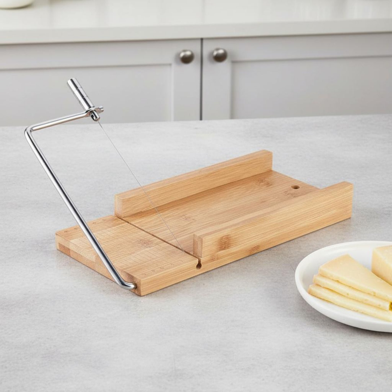 Wire Cutter Board Cuts Smoothl - Bamboo Cutting Board reseña y precio