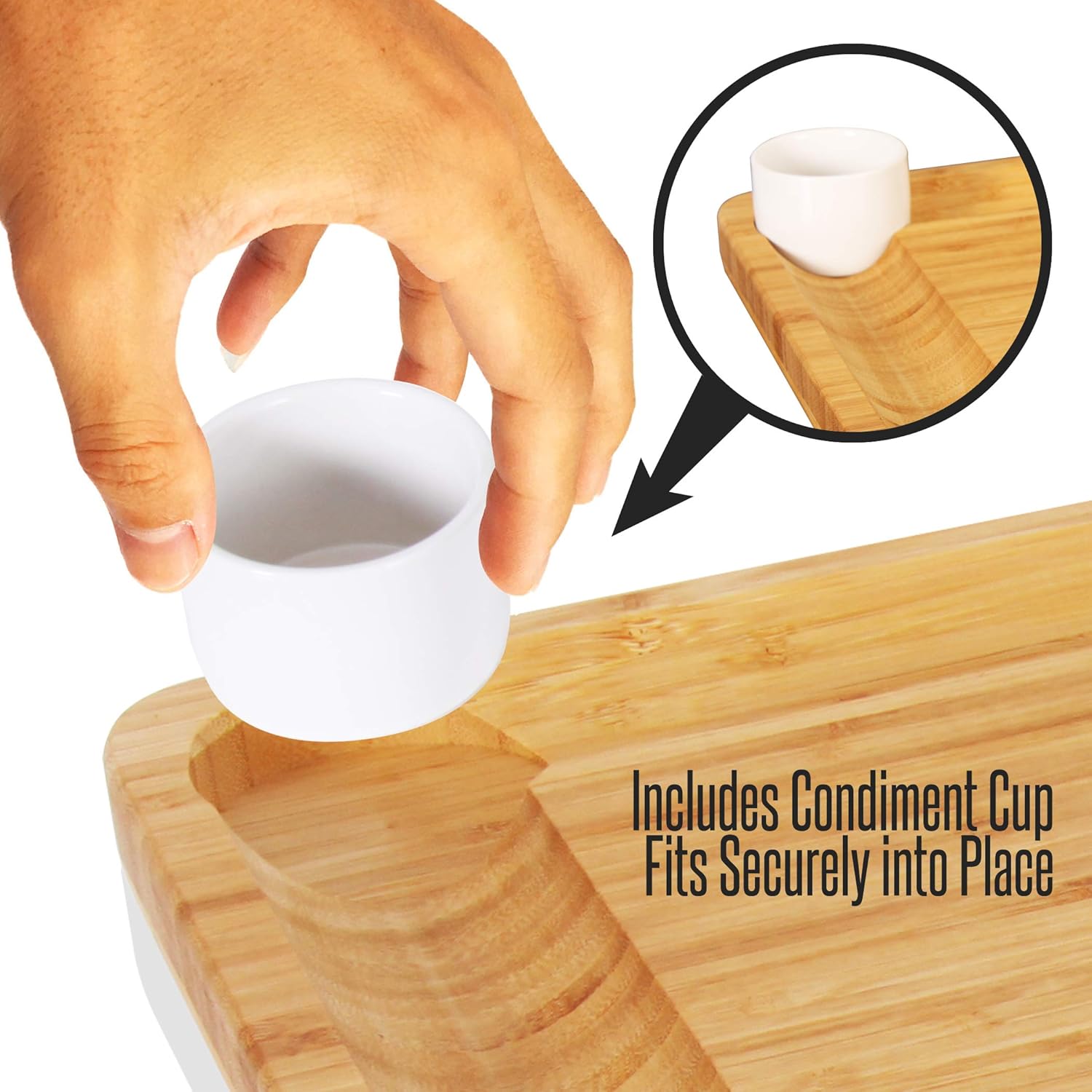 Bamboo Cheese Cutting Board Se - Bamboo Cutting Board reseña y precio