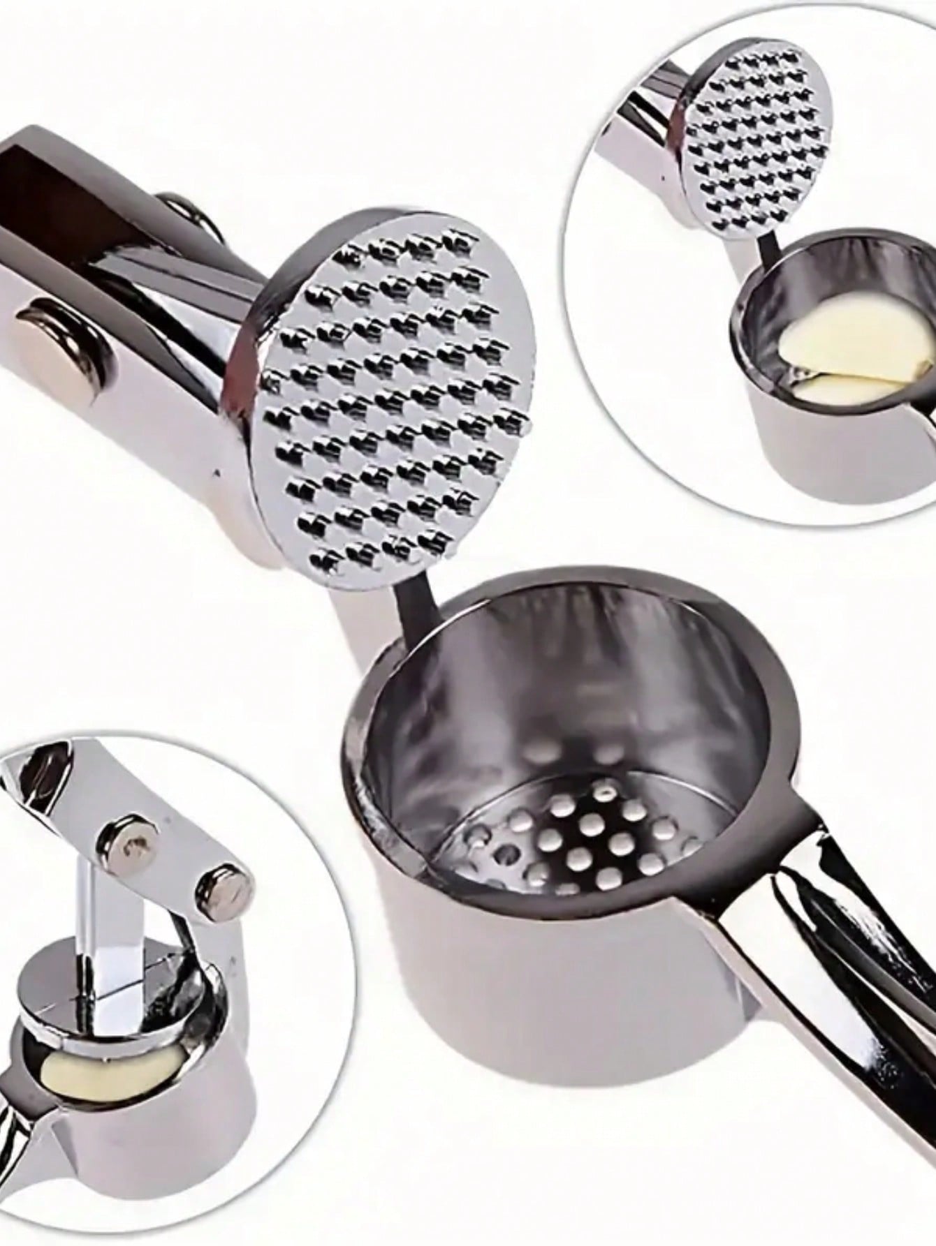 1pc, Garlic Press Washable Gar - Kitchen Gadgets Juicer reseña y precio