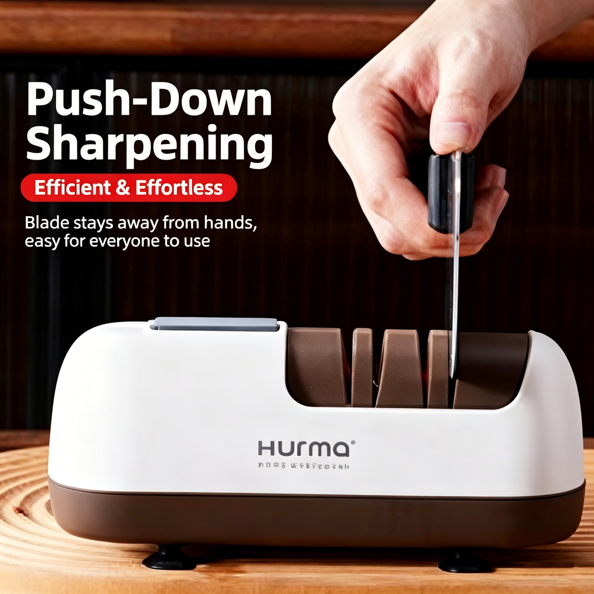 4-Stage Electric Knife Sharpen - Kitchen Gadgets Essential reseña y precio