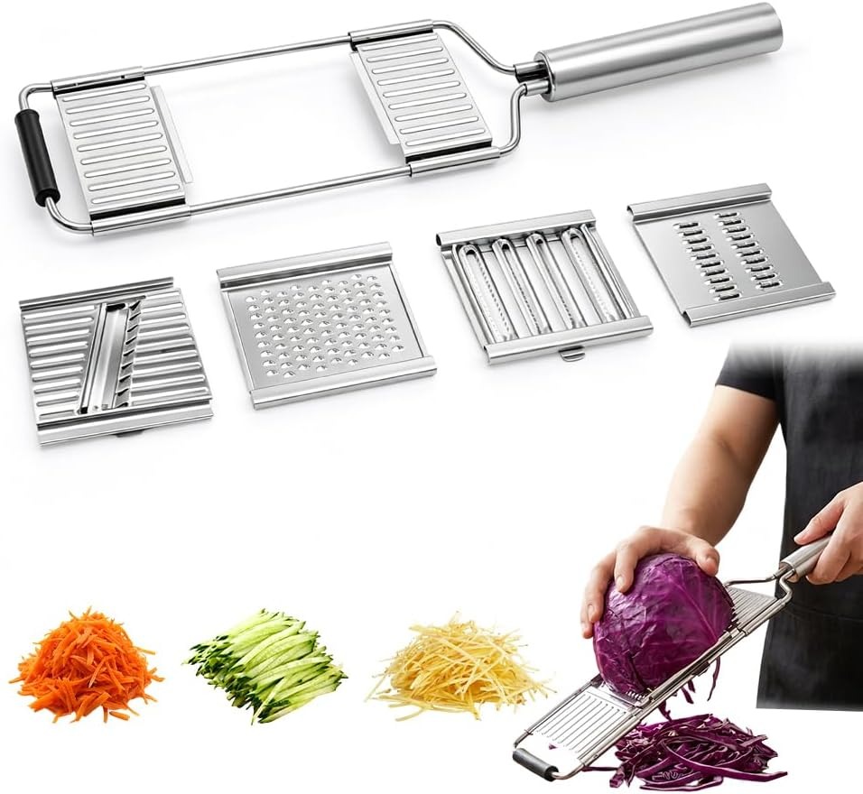 Grater Multifunctional 4 in 1  - Kitchen Gadgets Essential reseña y precio
