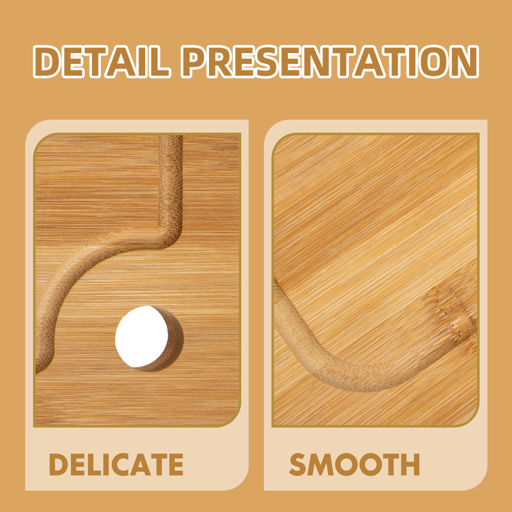 Premium Bamboo Cutting Board H - Bamboo Cutting Board reseña y precio
