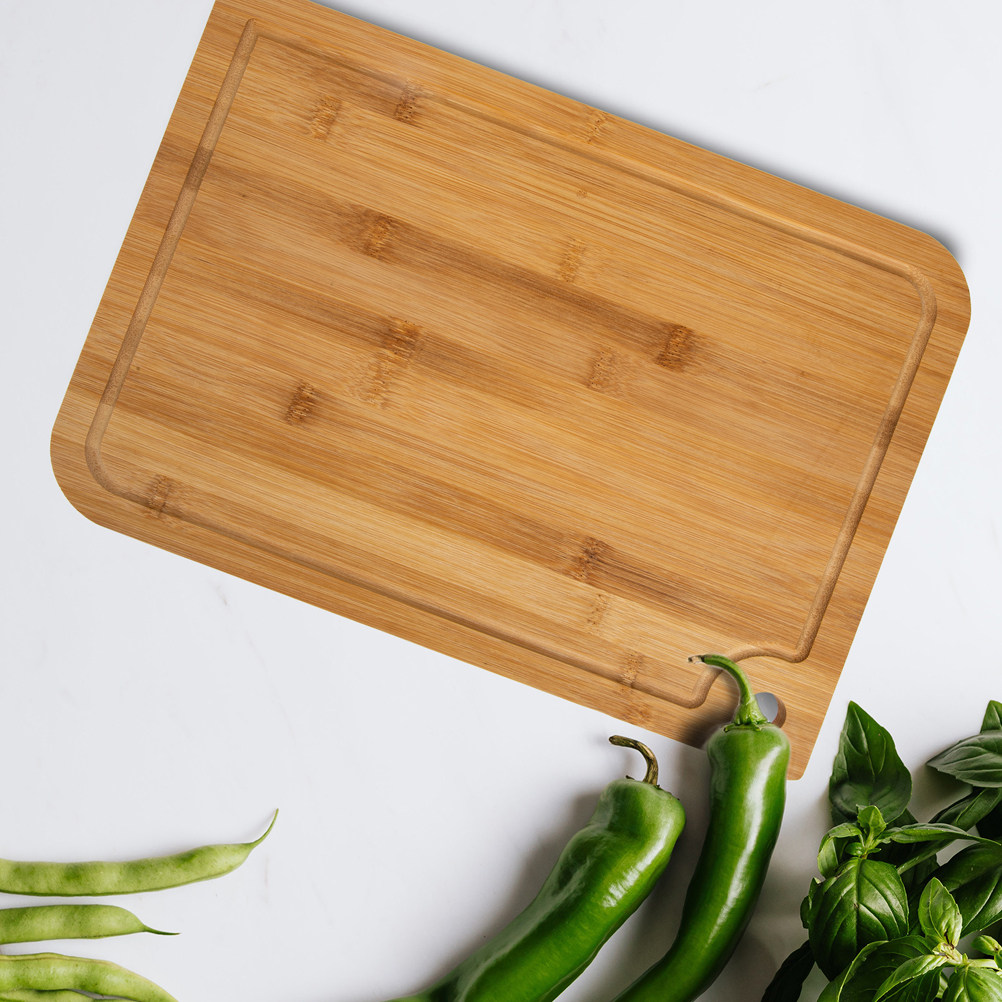 Premium Bamboo Cutting Board H - Bamboo Cutting Board reseña y precio