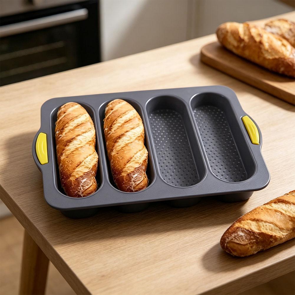 4-cavity Silicone Bread Loaf P - Kitchen Gadgets Worth Buying reseña y precio