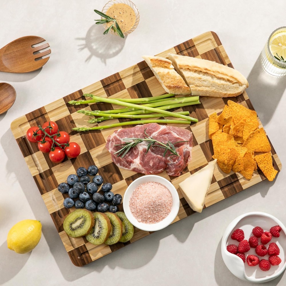 Bamboo Cutting Board for Kitch - Bamboo Cutting Board reseña y precio