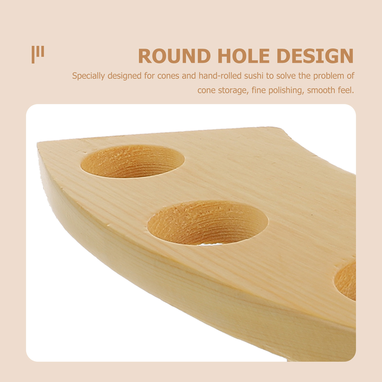 Premium Solid Wood Cone Stand  - Kitchen Gadgets Essential reseña y precio