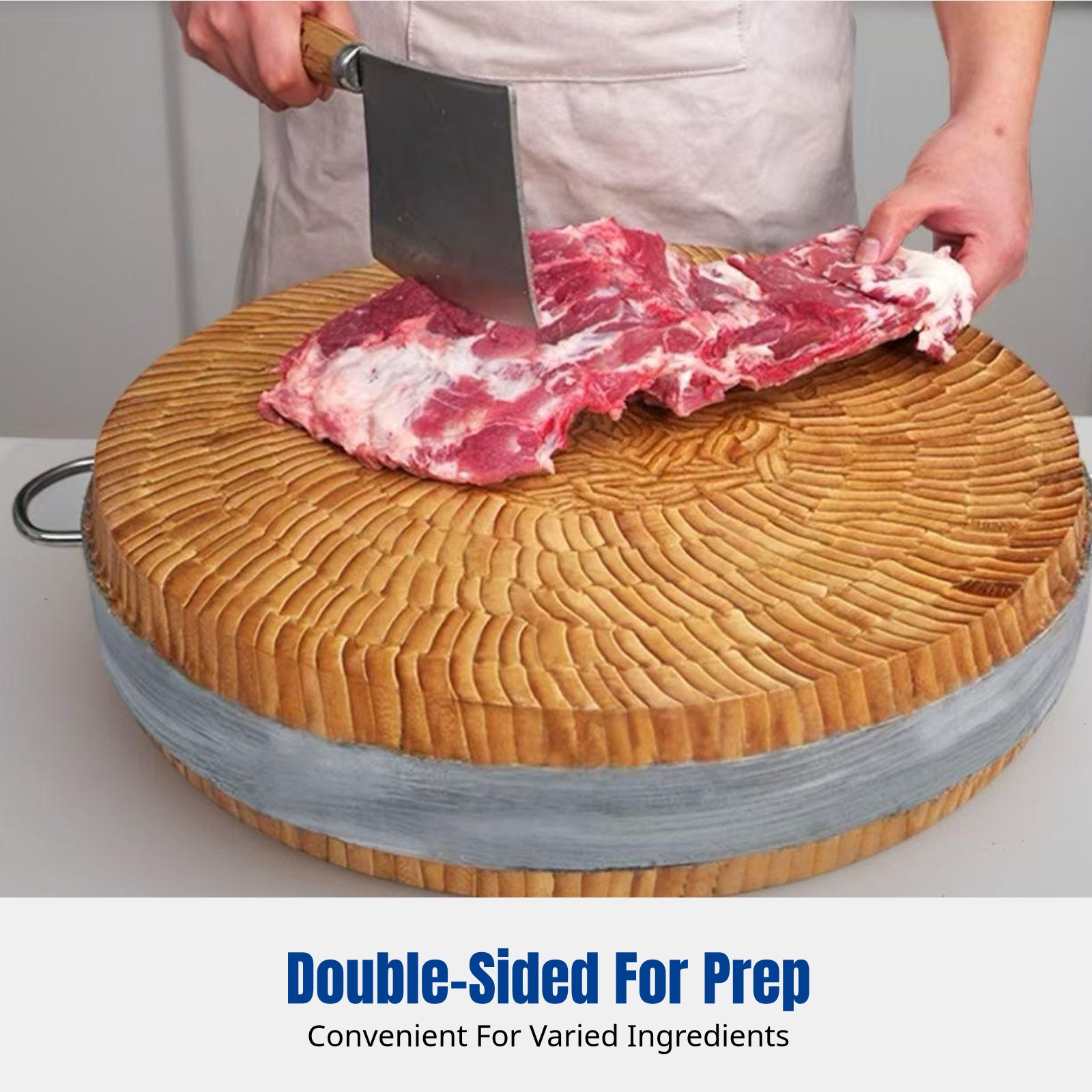 Round Bamboo Cutting Board, Ex - Bamboo Cutting Board reseña y precio