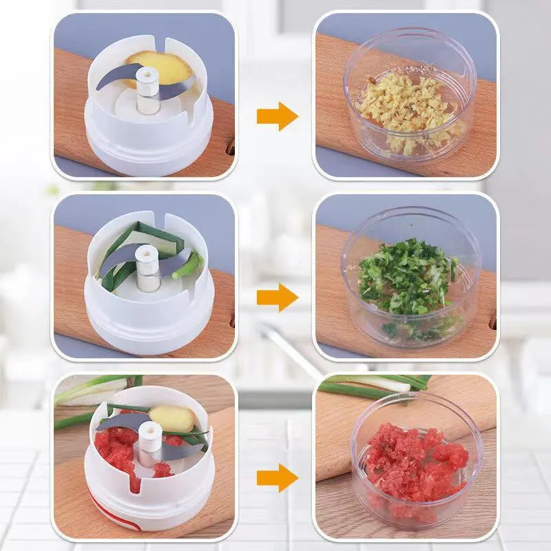 Plastic Garlic Crusher Press V - Kitchen Gadgets List reseña y precio