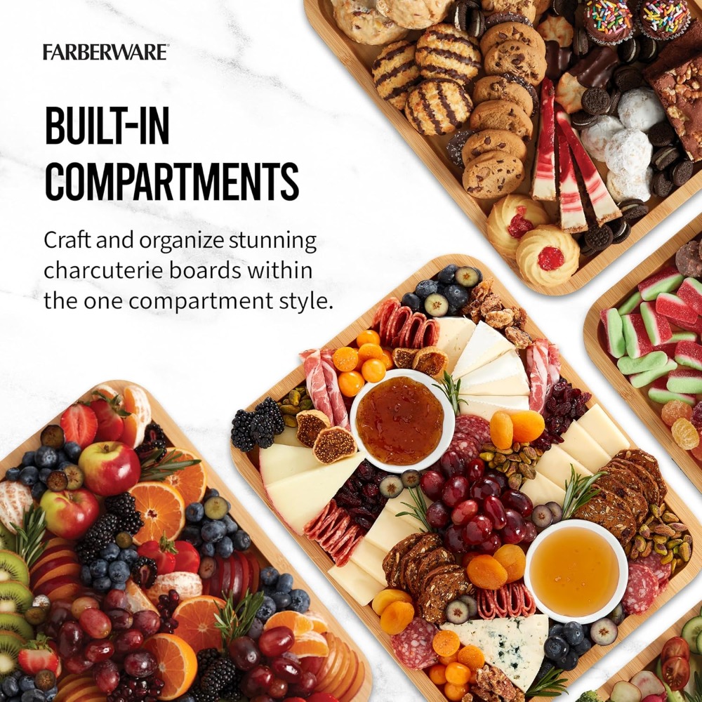 Bamboo Cutting Board with Stor - Bamboo Cutting Board reseña y precio