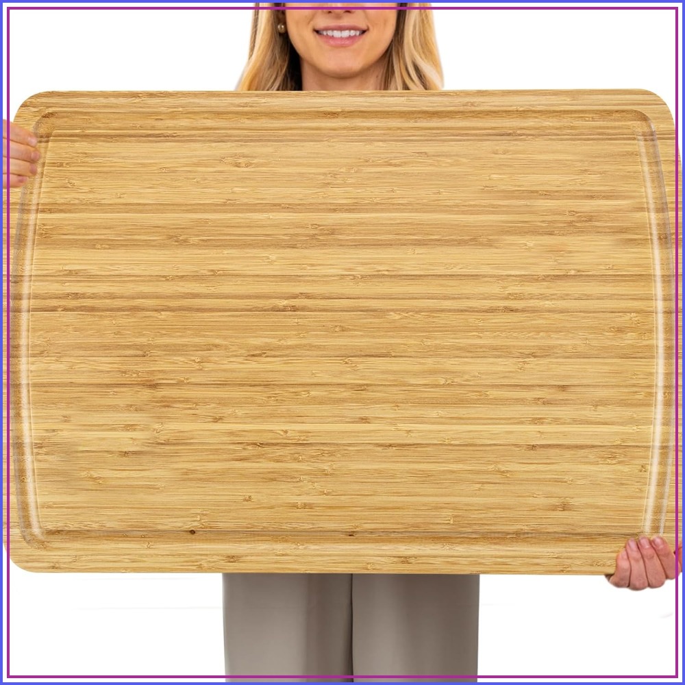 Extra Large 30x20 Inch Bamboo  - Bamboo Cutting Board reseña y precio