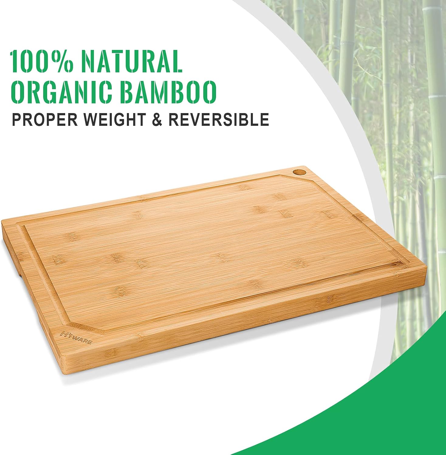 Bamboo Cutting Board for Kitch - Bamboo Cutting Board reseña y precio