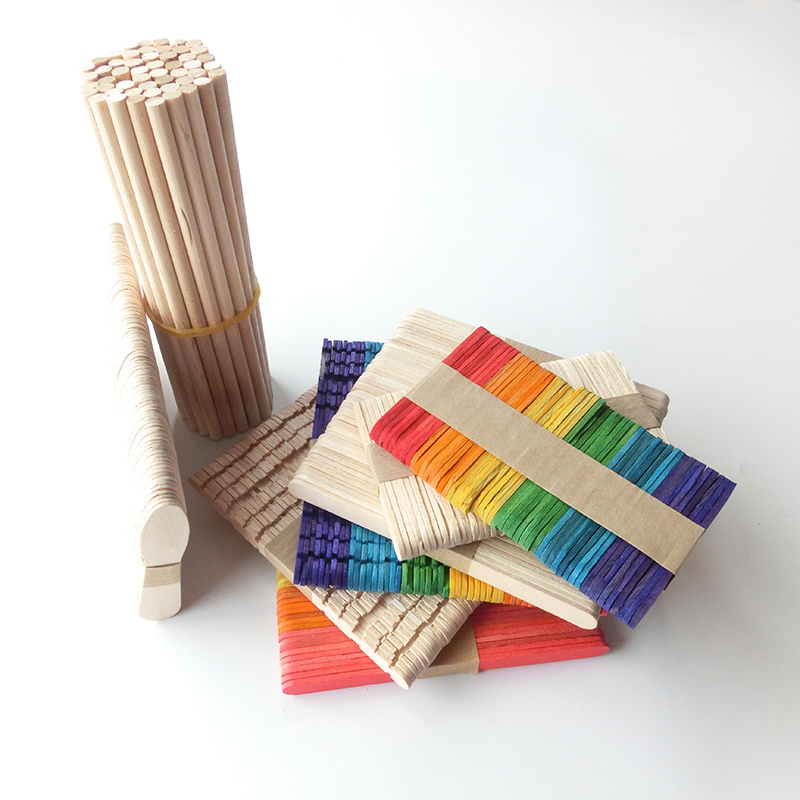 Ice Cream Sticks 50 Pcs Natura - Kitchen Gadgets & Toys reseña y precio