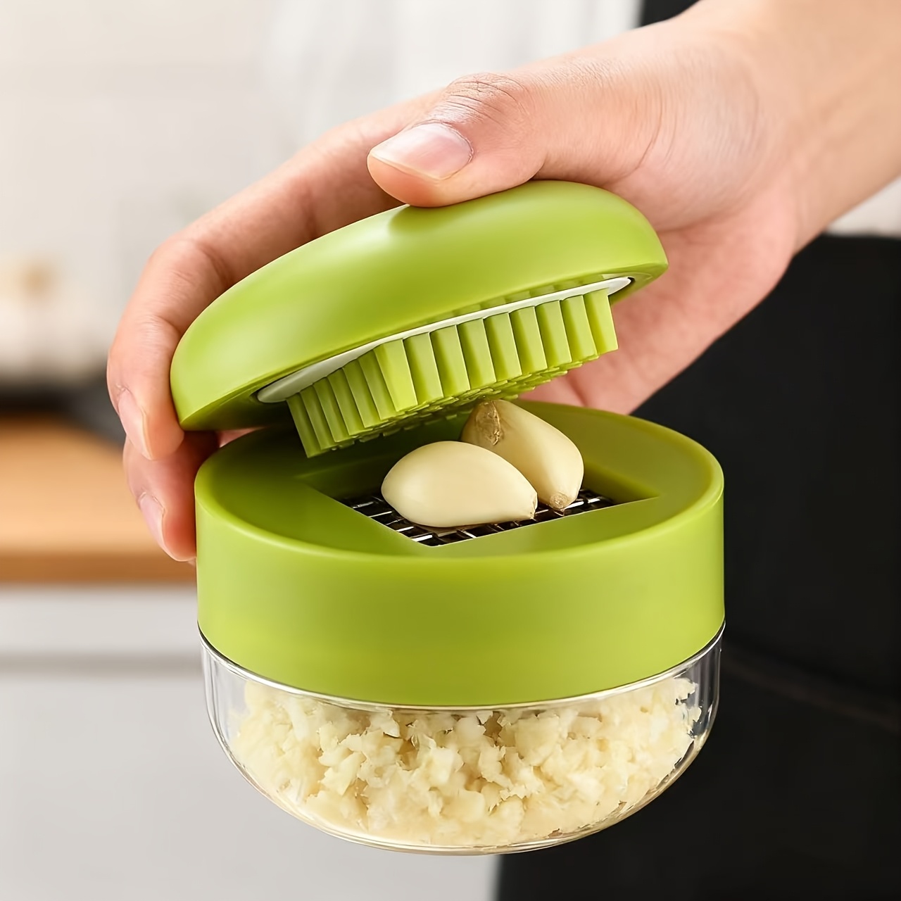 1-Piece Garlic Chopper Manual  - Kitchen Gadgets Essential reseña y precio