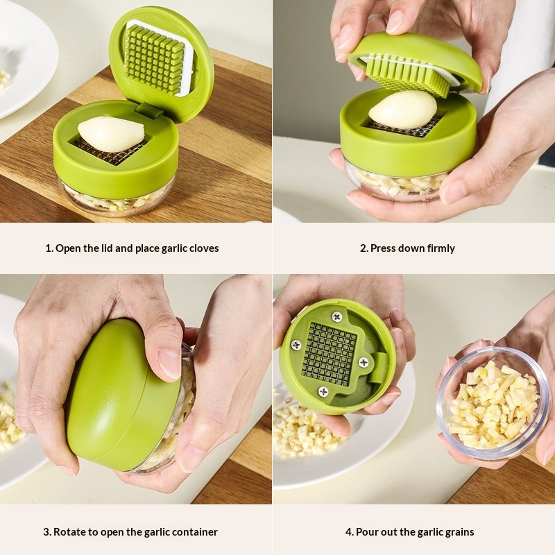 1-Piece Garlic Chopper Manual  - Kitchen Gadgets Essential reseña y precio