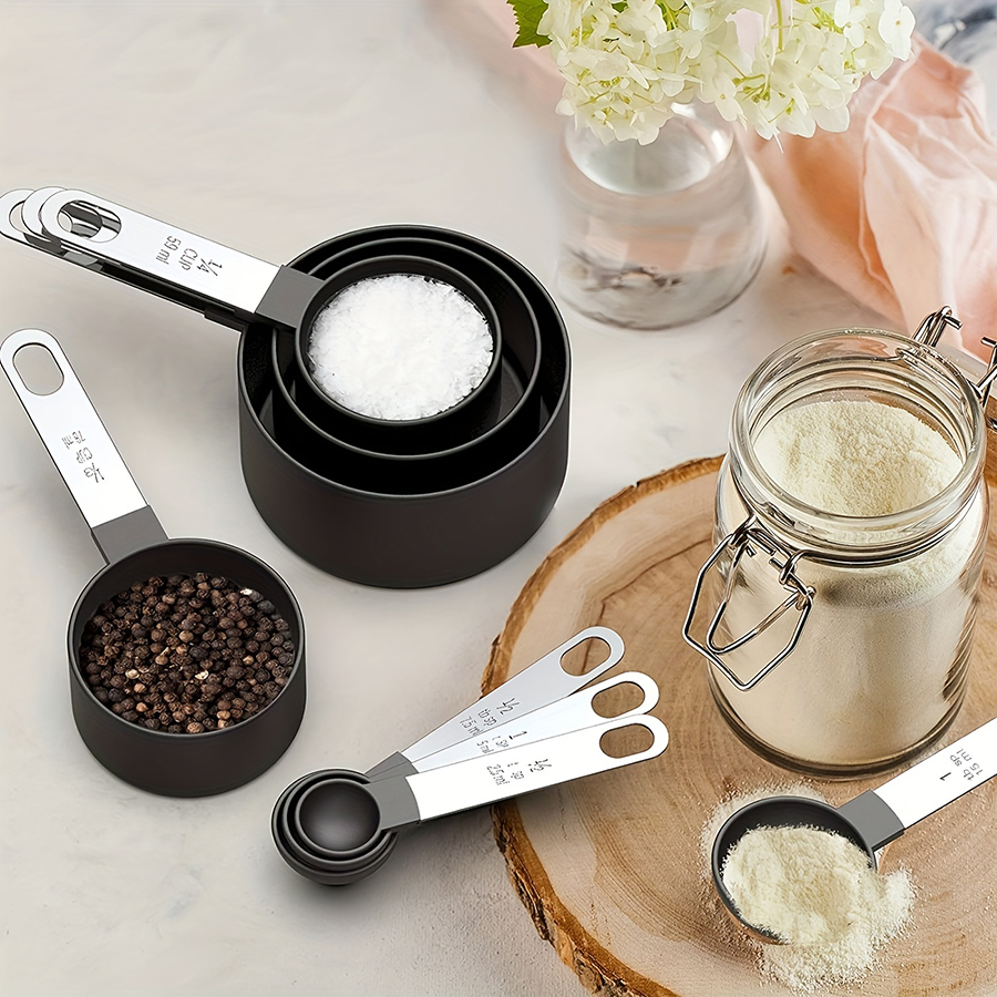 4PCS/8PCS plastic measuring cu - Kitchen Gadgets List reseña y precio