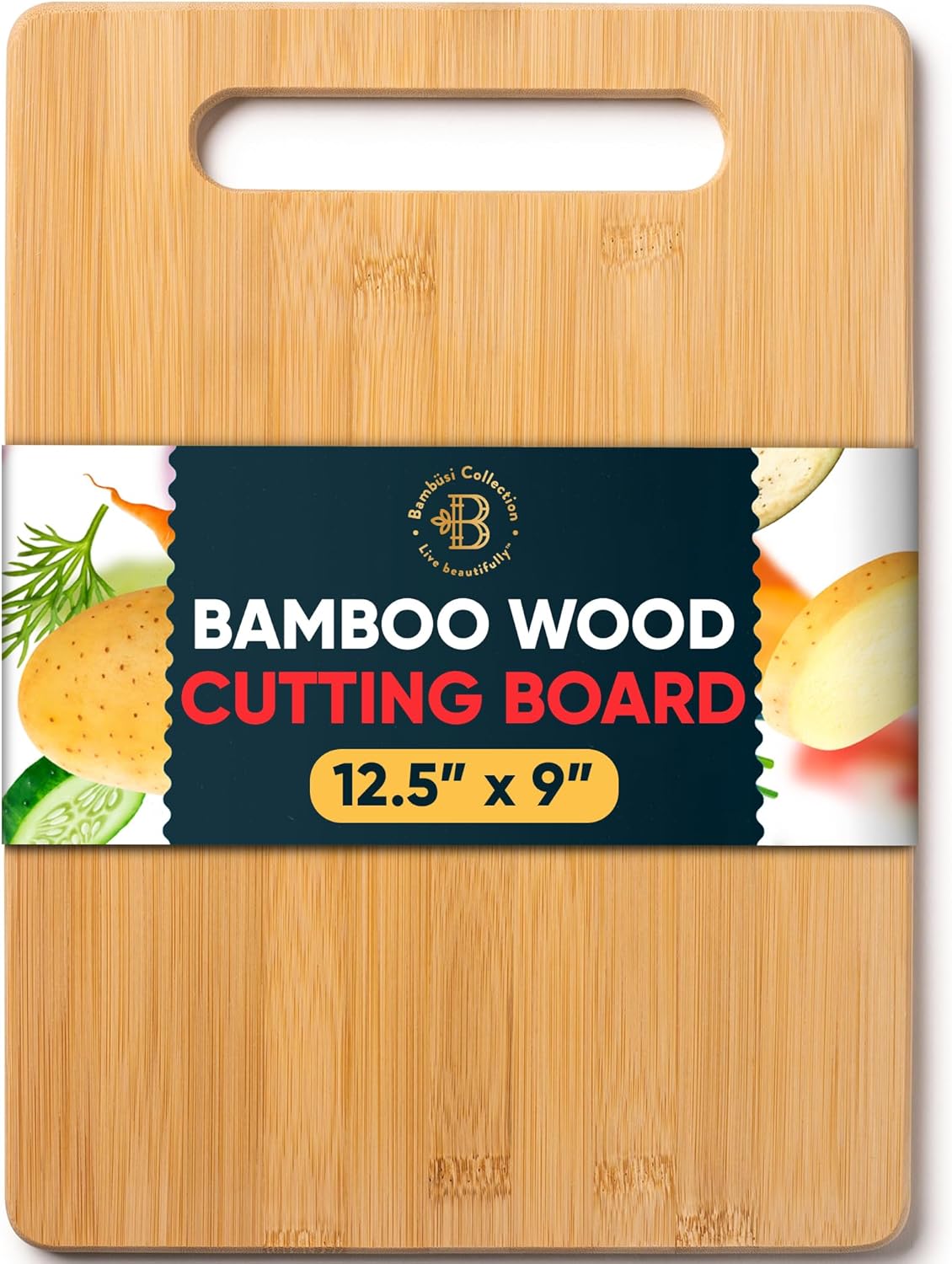 Bamboo Cutting Board 12.5x9 in - Bamboo Cutting Board reseña y precio
