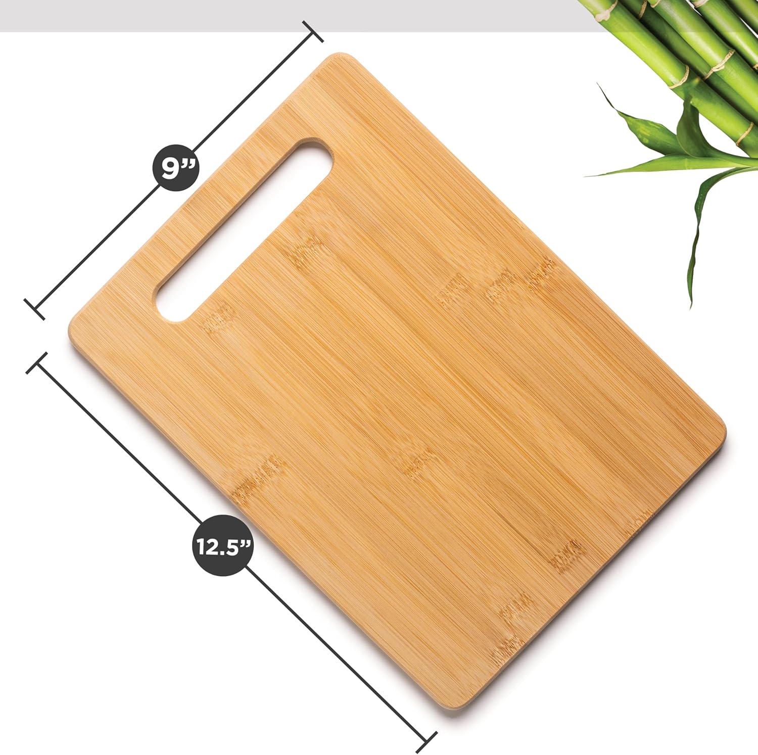 Bamboo Cutting Board 12.5x9 in - Bamboo Cutting Board reseña y precio