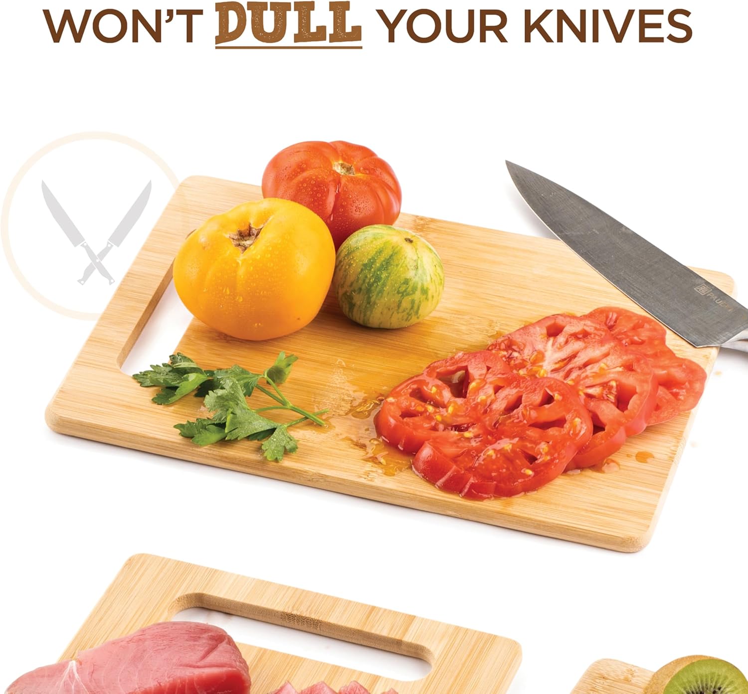 Bamboo Cutting Board 12.5x9 in - Bamboo Cutting Board reseña y precio