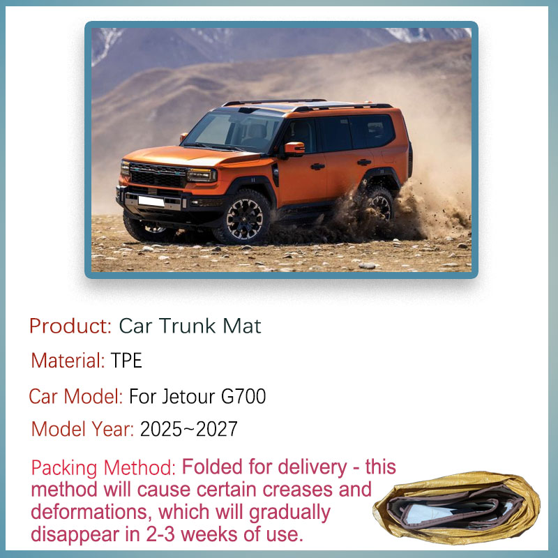 Car Trunk Mats For Jetour G700 - Kitchen Gadgets 2025 reseña y precio