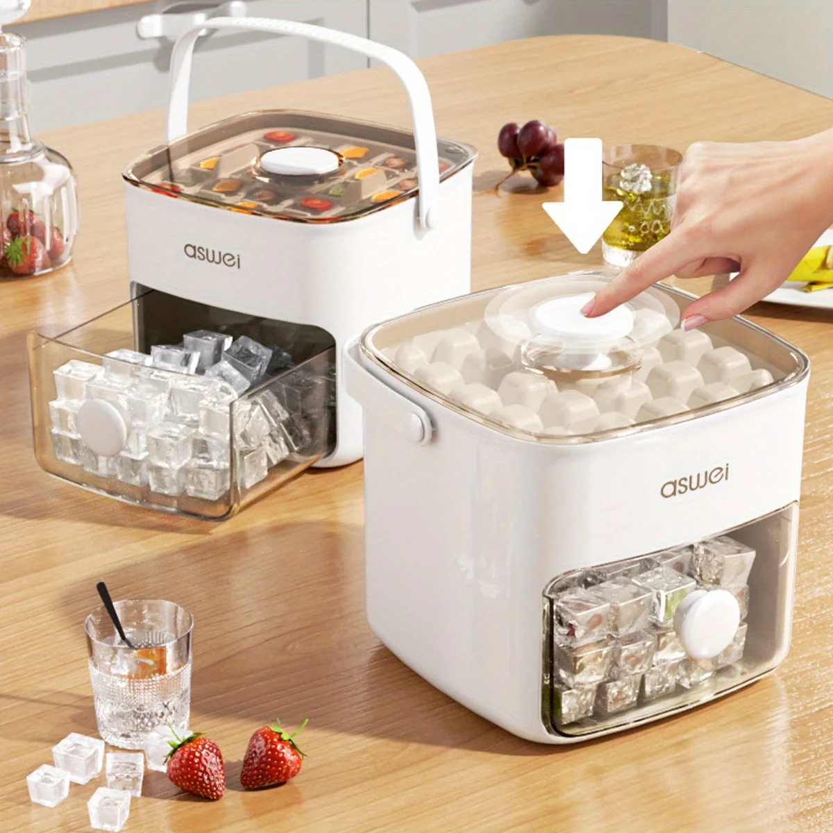 Extra-Large 48-Ice Cube Maker  - Kitchen Gadgets Essential reseña y precio