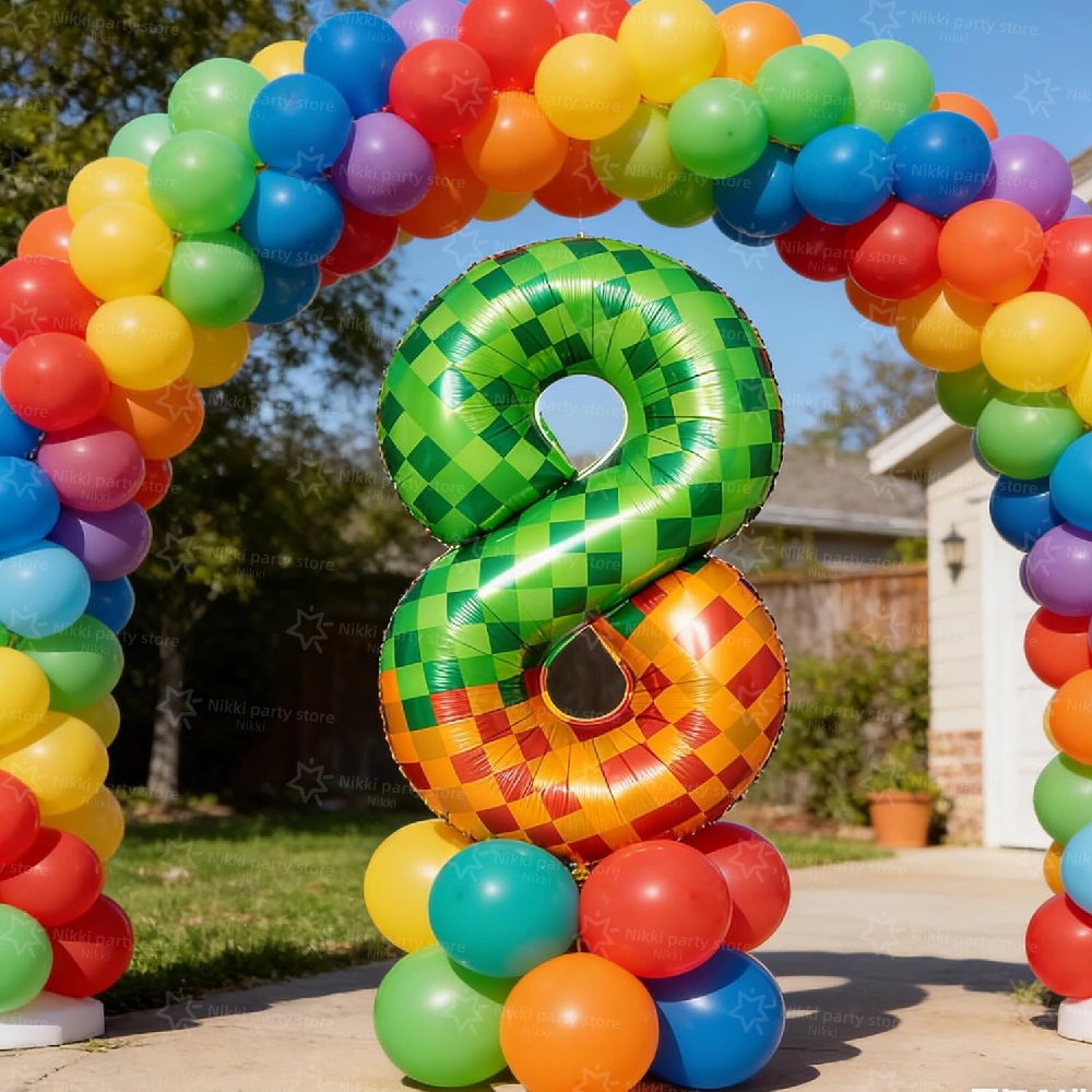 Pixel Miner Number Foil Balloo - Kitchen Gadgets Videos reseña y precio